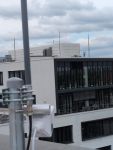 Blick auf das Nachbargebäude